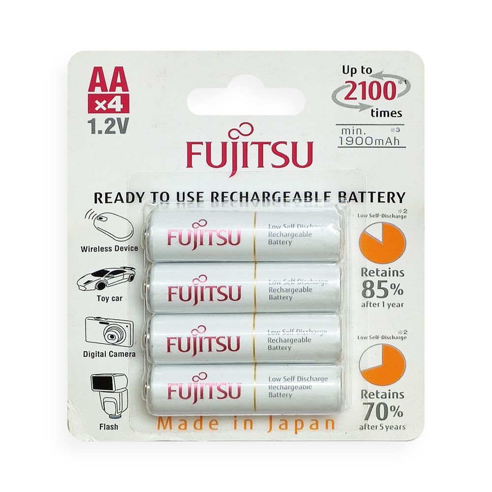  Pin Fujitsu HR-3UTCEX(4B) - AA1900mAh RECHARGEABLE BATTERY 