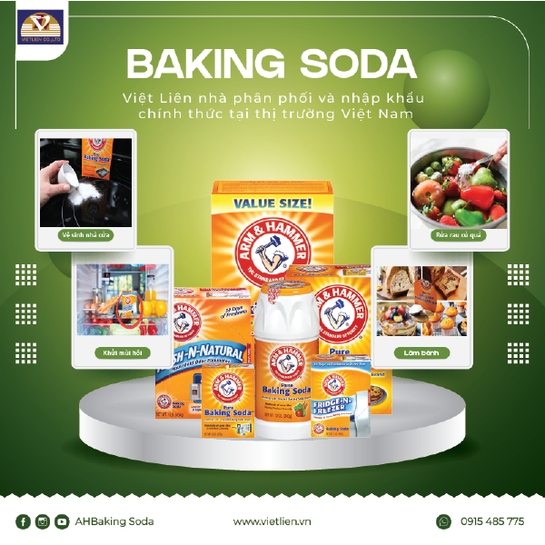 Bột Tinh Khiết Arm & Hammer Baking Soda 100g Pure