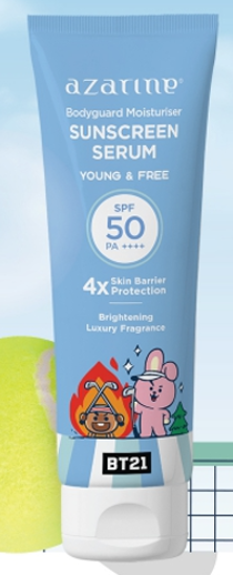 Gel dưỡng ẩm chống nắng toàn thân - Azarine Sunscreen Magical LUV - SPF 50 - 100ml