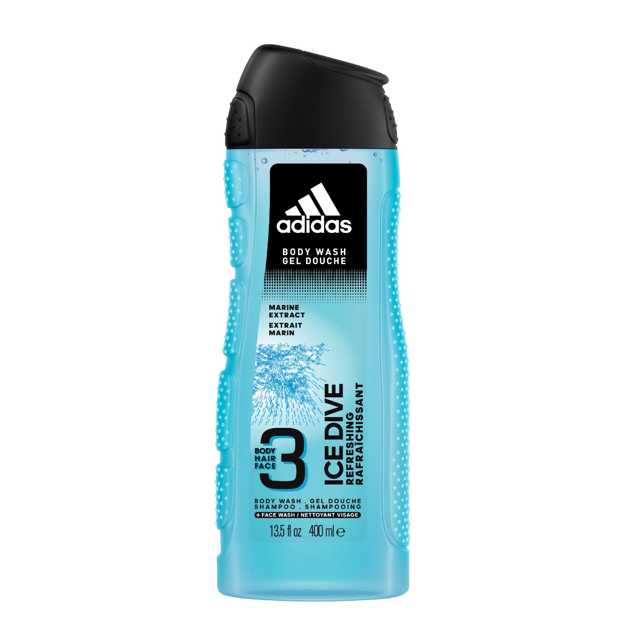 Sữa Tắm Gội Toàn Thân Nam Adidas Ice Dive 400ml