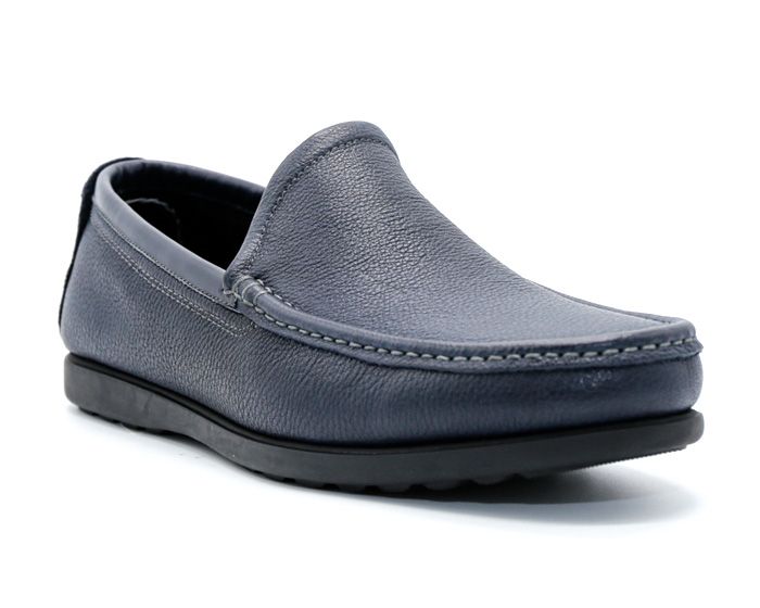 Giày lười nam Aokang màu xanh đen 181431051