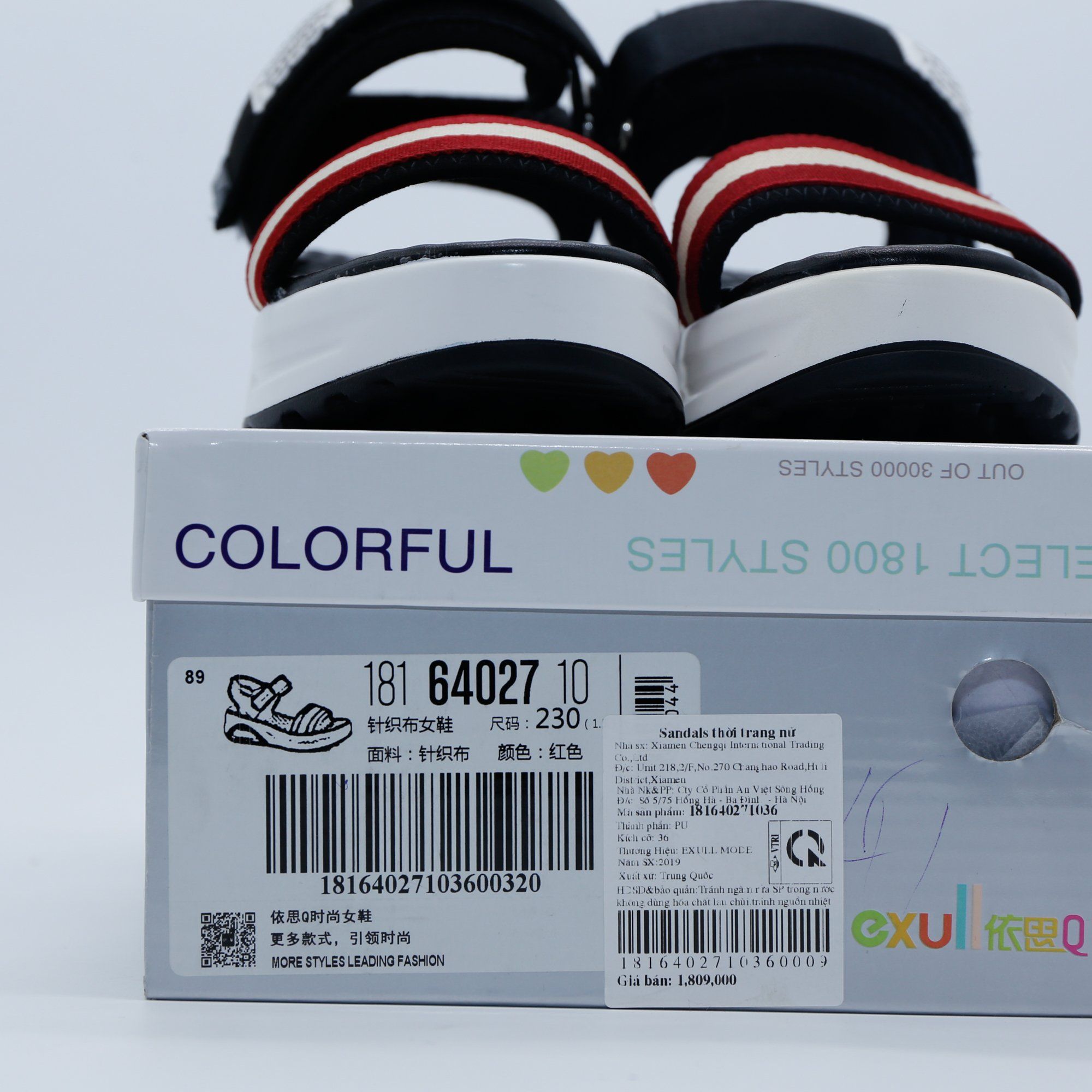 Sandals nữ Exull Mode 1816402710