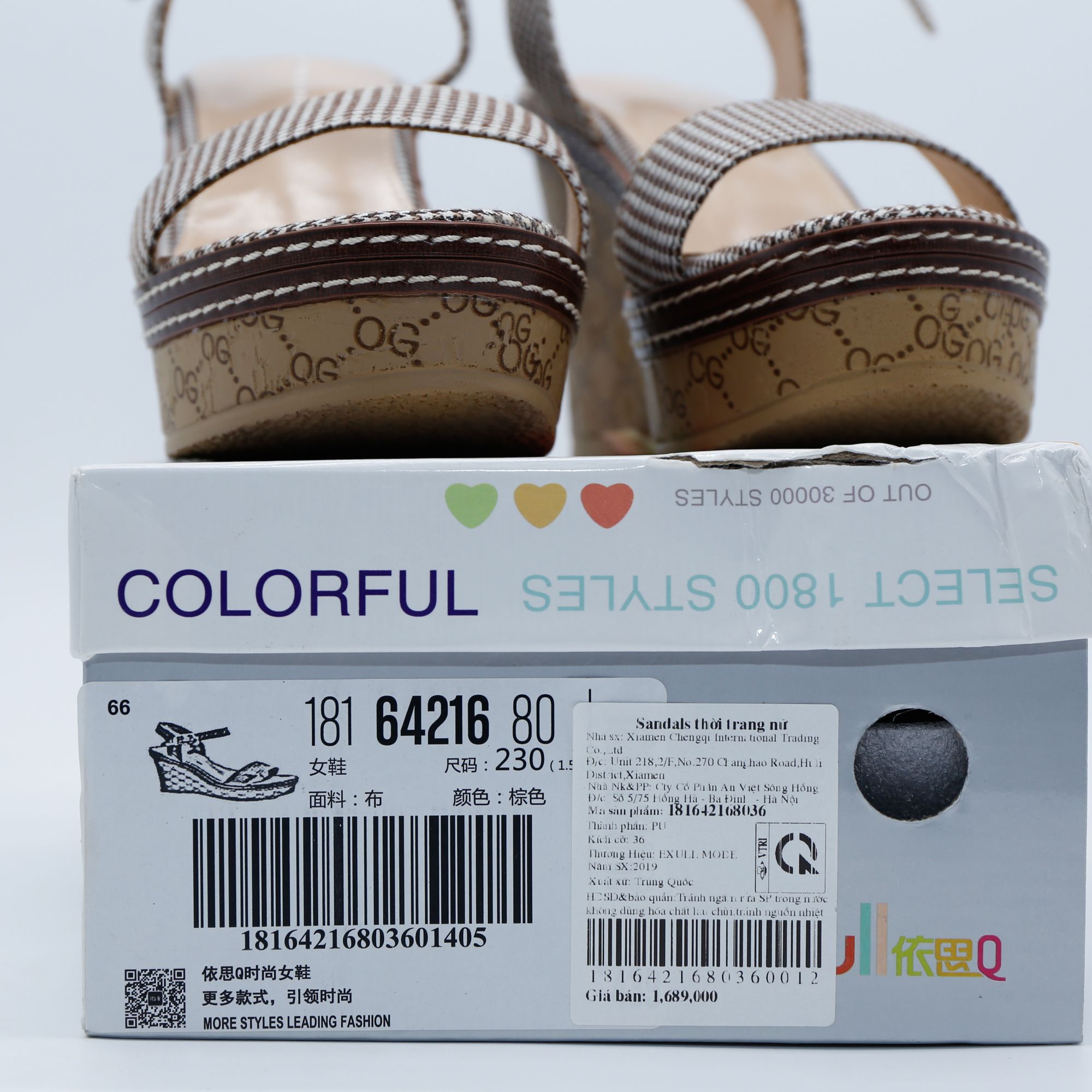 Sandals nữ Exull Mode 1816421680