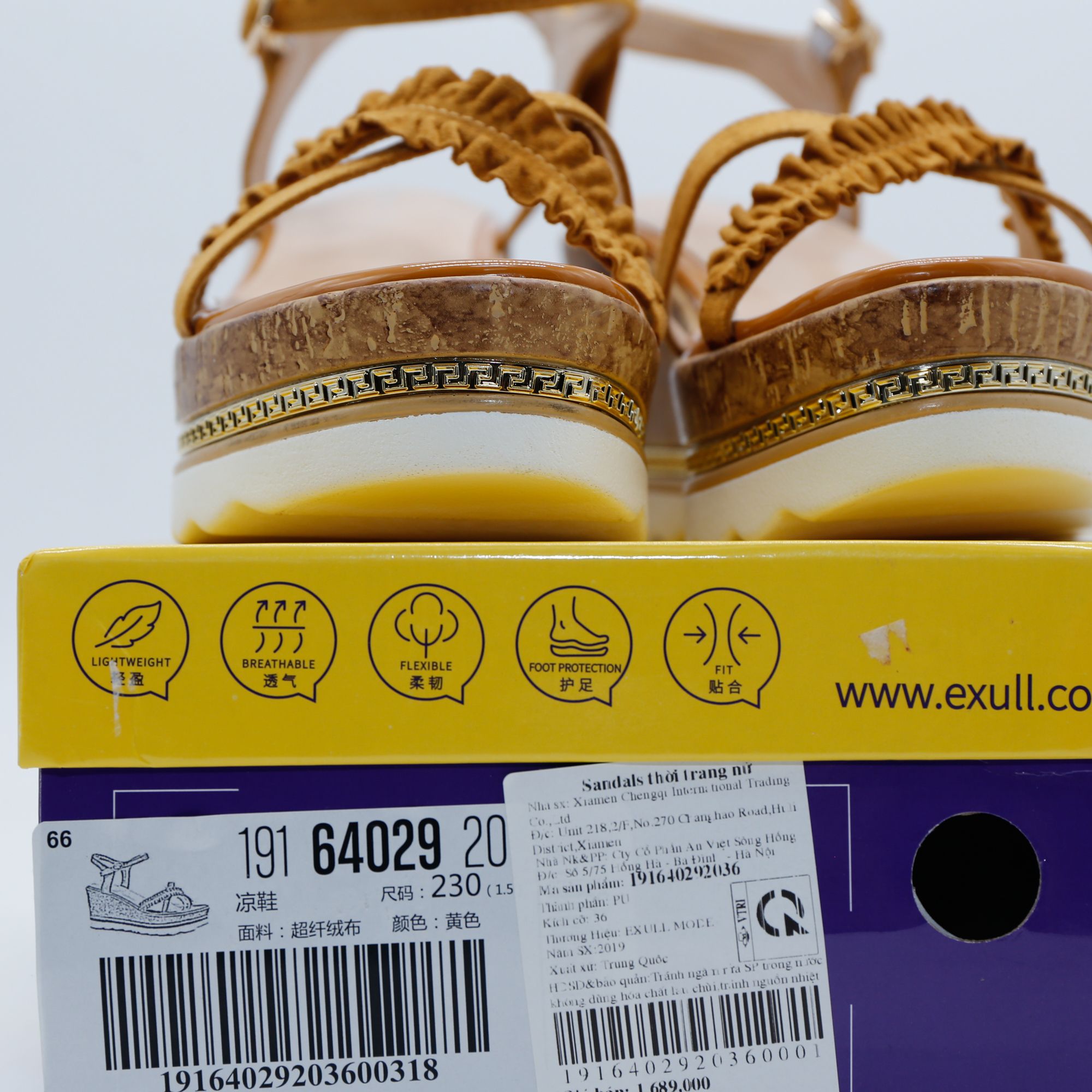 Sandals nữ Exull Mode 1916402920
