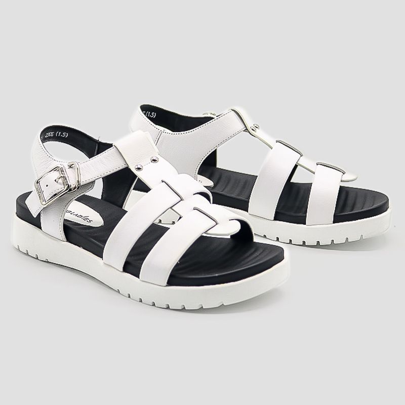 Giày sandal nữ AOKANG màu trắng 172831053