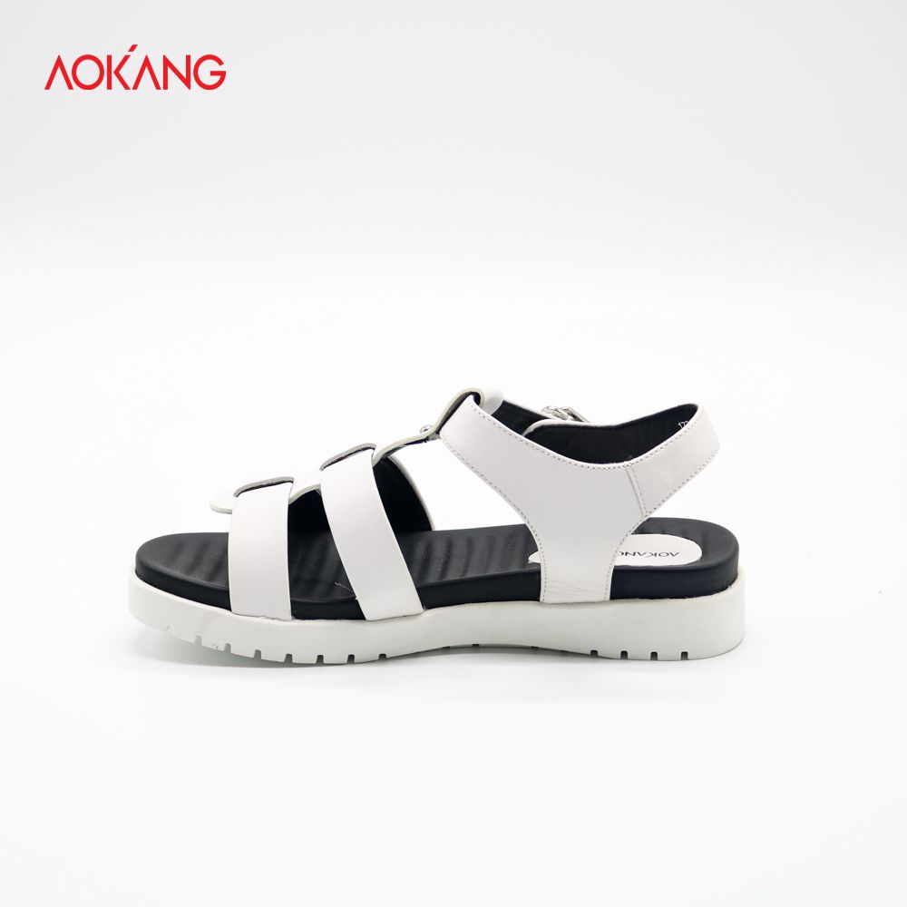 Giày sandal nữ AOKANG màu trắng 172831053