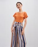  Áo Cổ Tròn Linen Mơ Nghiền TOP210 