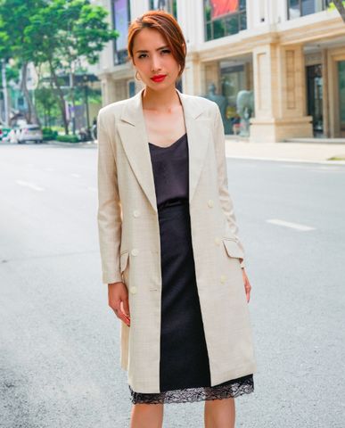 Đầm blazer đầm vest cao cấp đầm khoác váy đầm thiết kế cao cấp | Thời trang thiết kế Hity