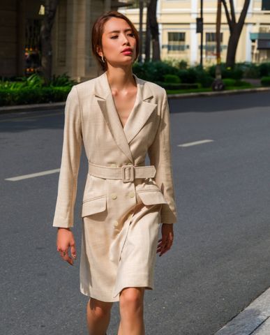 Đầm blazer đầm vest cao cấp đầm khoác váy đầm thiết kế cao cấp | Thời trang thiết kế Hity