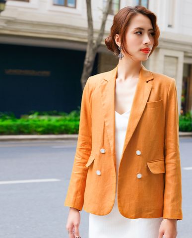Áo khoác blazer áo vest linen mẫu đồ vest nữ đẹp blazer mới nhất | Thời trang thiết kế Hity