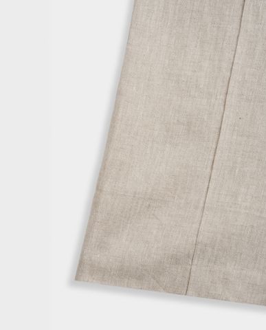 Quần ống loe quần tây nữ lưng thun linen vải lanh xám muối tiêu | Thời trang thiết kế Hity