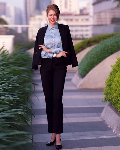 Áo khoác Blazer áo vest nữ áo blazer đen áo khoác cao cấp | Thời trang thiết kế Hity