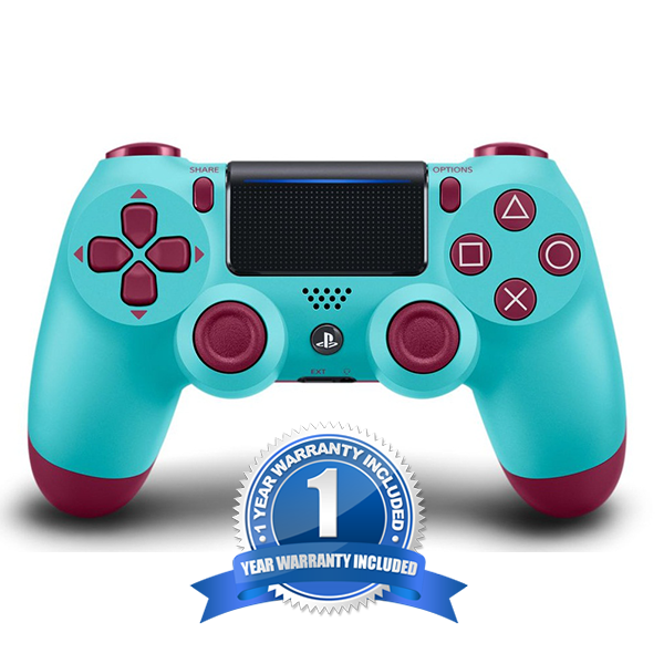 Tay cầm chính hãng PlayStation 4 - Berry Blue