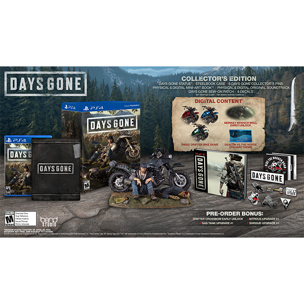 Days Gone Collector's Edition cho máy PS4