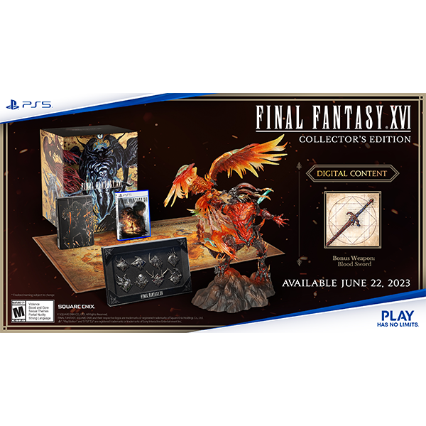 game PS5 Final Fantasy XVI Collector's Edition