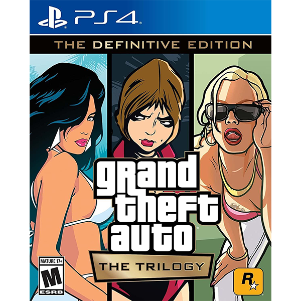 game PS4 Grand Theft Auto The Trilogy - The Definitive Edition