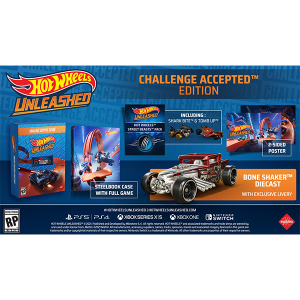 game PS4 Hot Wheels Unleashed - Challenge Accepted Edition