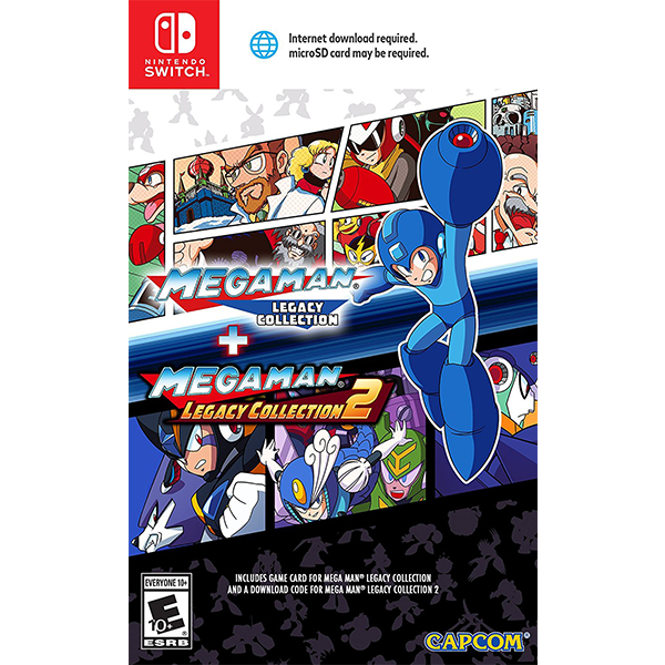 Mega Man Legacy Collection 1 + 2 cho máy Nintendo Switch