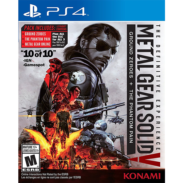 Metal Gear Solid V The Definitive Experience cho máy PS4