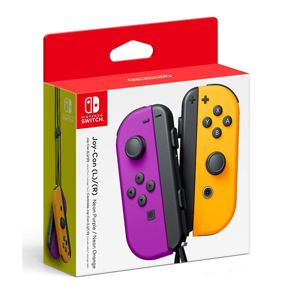 Tay cầm Joy-Con - Neon Purple/Neon Orange Set