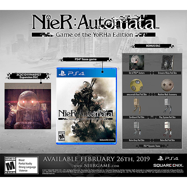 Nier Automata Game Of The Yorha Edition cho máy PS4