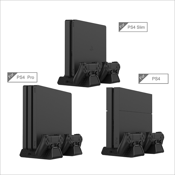 PS4 Slim Pro Charging & Cooling Stand