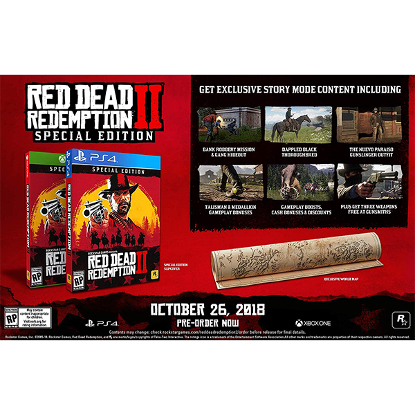 Red Dead Redemption 2 Special Edition cho máy PS4