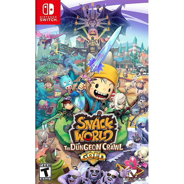 game Nintendo Switch Snack World The Dungeon Crawl - Gold - Đã qua sử dụng