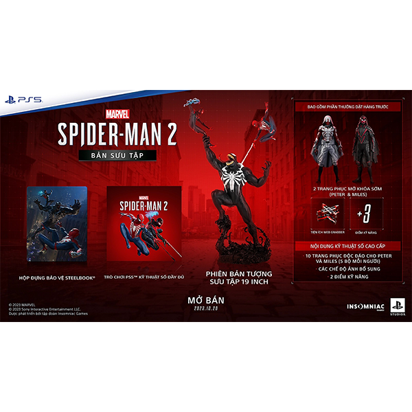 game PS5 Marvel's Spider-Man 2 Collector's Edition