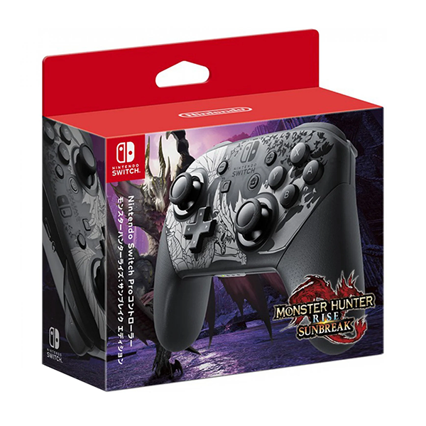 Tay cầm Nintendo Switch Pro Monster Hunter Rise Sunbreak Edition