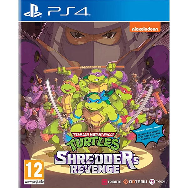 game PS4 Teenage Mutant Ninja Turtles Shredder's Revenge