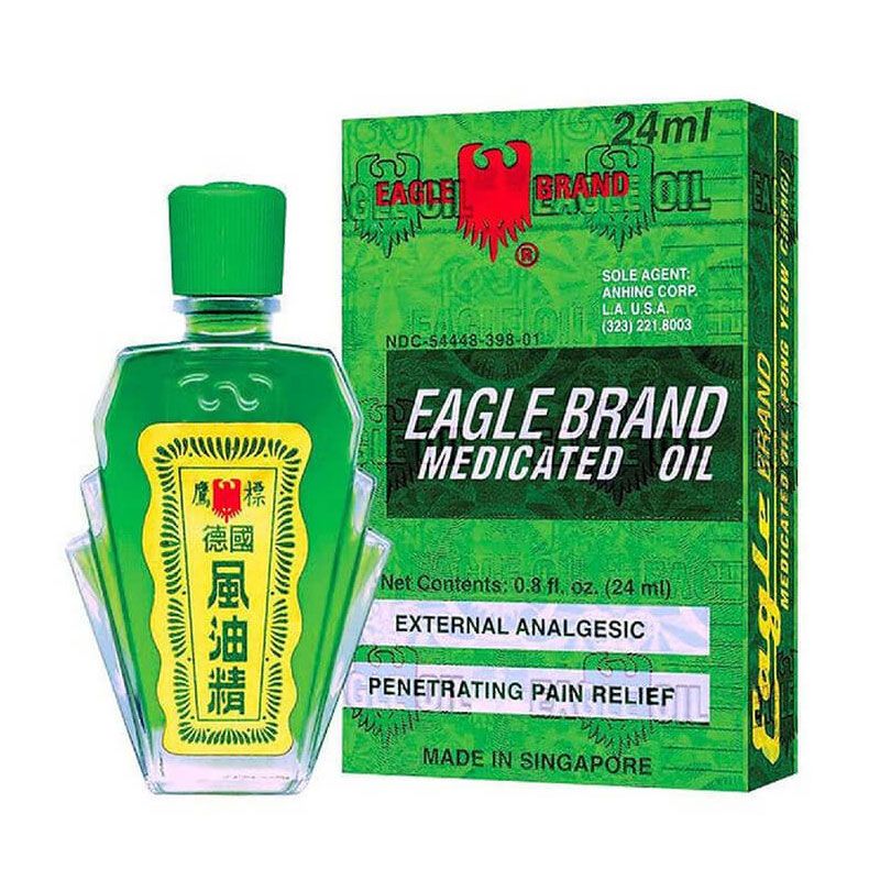 Dầu gió xanh Mỹ hiệu Con Ó Eagle Brand (24ml)