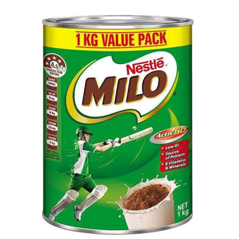 Sữa bột Nestlé Milo Australia 1kg - Nhập khẩu Australia