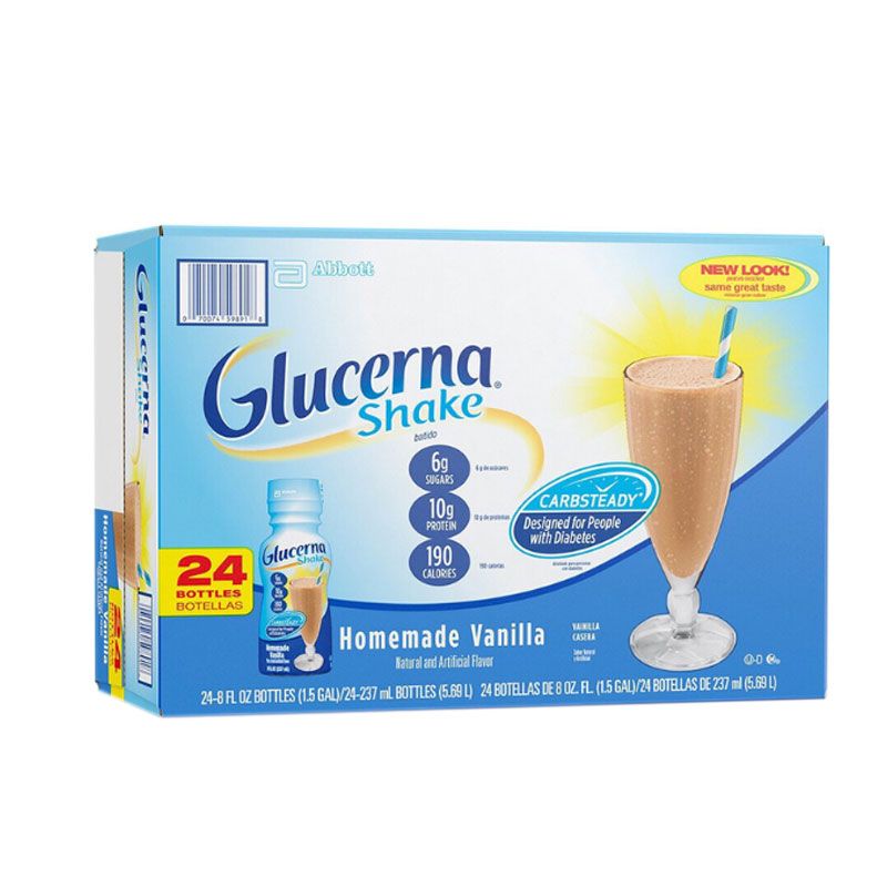 Thùng 24 Chai sữa nước Glucerna Shake Homemade Vanilla