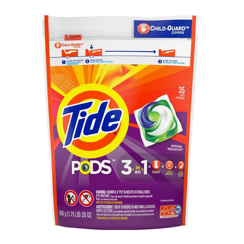 Viên giặt xả Tide Pods 3in1 loại mới TP42 (42 viên)