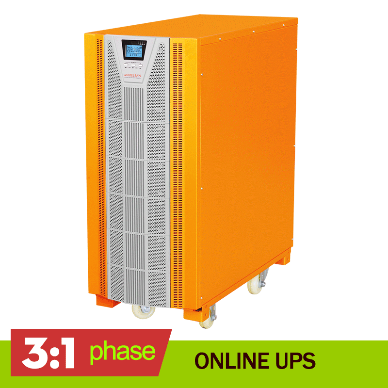 BỘ LƯU ĐIỆN UPS ONLINE MAKELSAN POWERPACK SE SERIES 10kVA-15kVA-20kVA 3:1 PHA