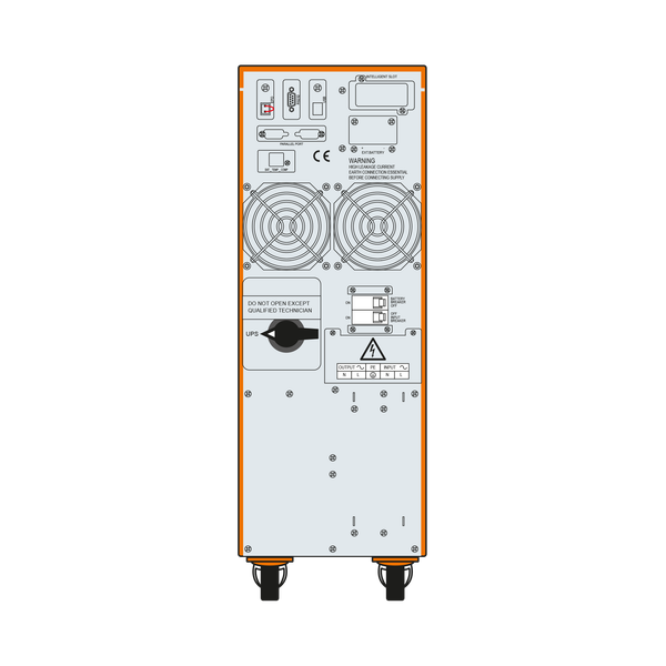 BỘ LƯU ĐIỆN UPS MAKELSAN POWERPACK SE 5kVA 1:1 PHA