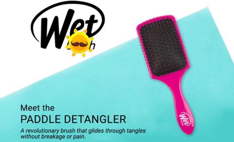 Lược Wet Brush Paddle Gỡ Rối Bản Vuông Hồng Cao cấp