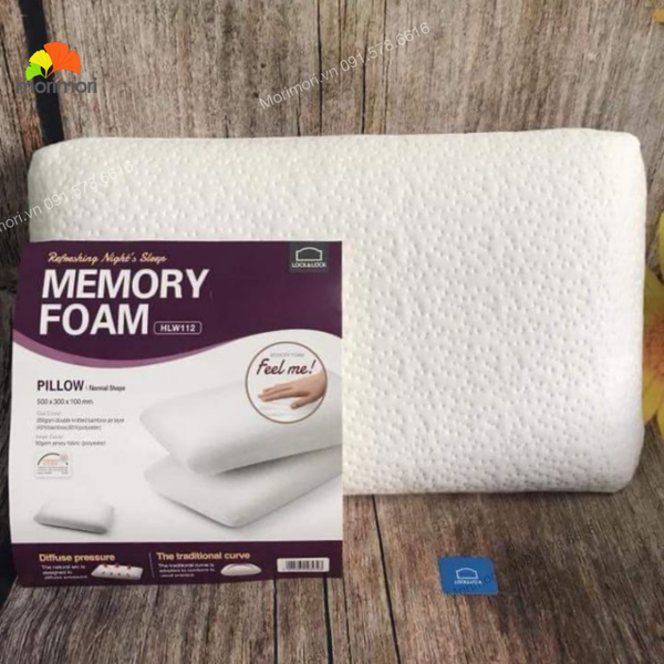 G i Th ng Memory Foam 50D Lock Lock HLW112 Morimori vn H ng Nh p Kh u