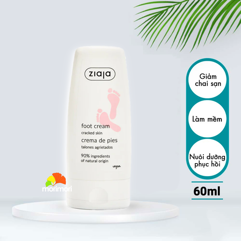 Kem nẻ nứt gót chân dưỡng da dưỡng ẩm chân làm mềm ZIAJA Foot Cream Creacked Skin/nourishing 60ml