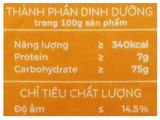  Gạo Lứt Tím đóng túi 1KG Vinh Hiển - Đạt chuẩn HACCP - Ngọt cơm, dinh dưỡng 