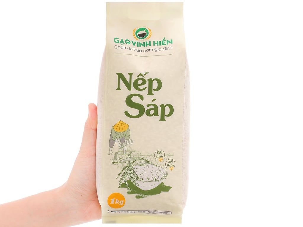  Nếp Sáp Vinh Hiển Túi 1kg 