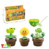 Bộ Con Quay Và 3 Plants Đồ Chơi Mô Hình PVZ