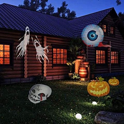 Đèn Chiếu Hình Trang Trí Halloween