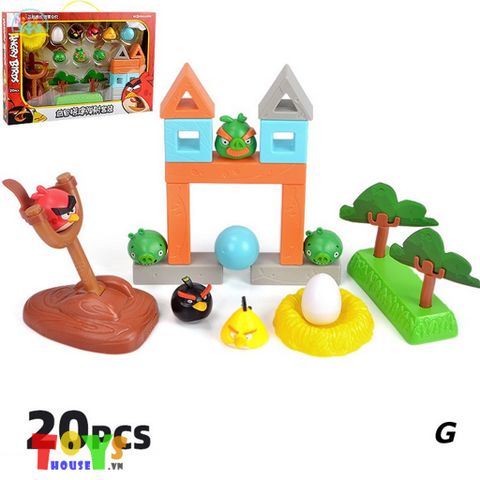  Hộp Đồ Chơi Angry Birds 20 Món agb007 