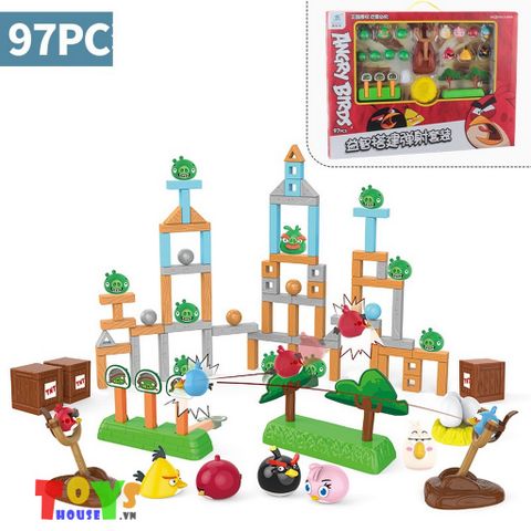  Hộp Đồ Chơi Angry Birds Siêu To 97 Món 