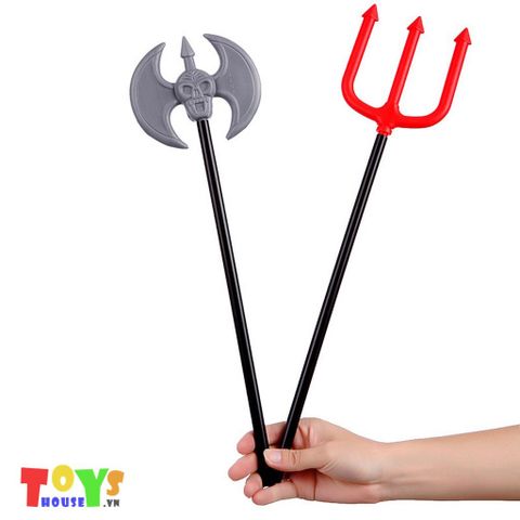 Đồ Chơi Halloween Cây Gậy Hóa Trang Búa Rìu Mini 1 