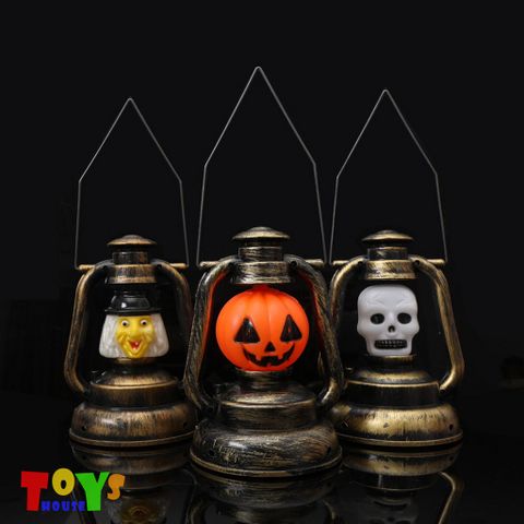 Đồ Chơi Halloween Đèn Dầu Bí Ngô 1 