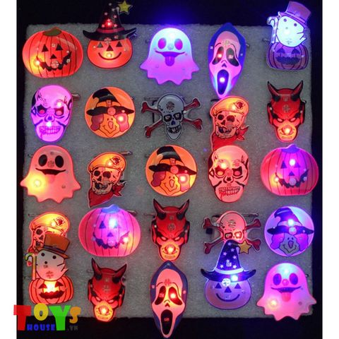 Đồ Chơi Hóa Trang Halloween Cài Áo Phát Sáng 1 