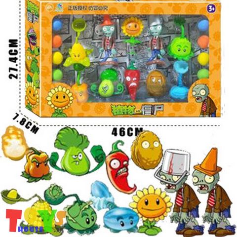 Đồ Chơi Plants vs Zombies Bằng Nhựa